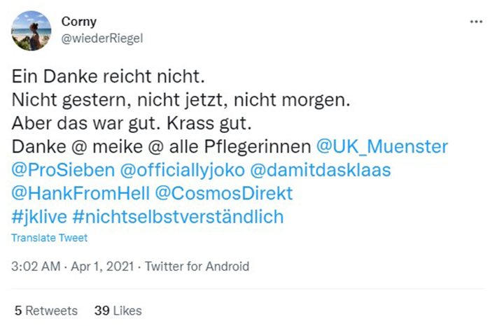 Tweet Stefan Niggemeier (Photo)